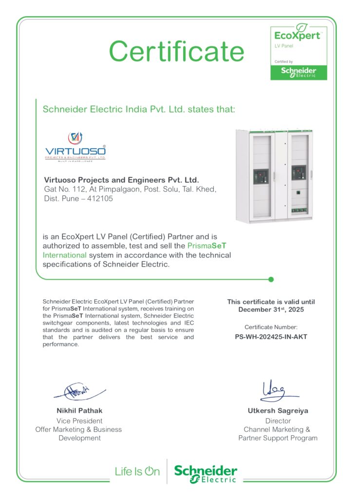 Virtuoso Projects PrismaSeT Certificate 2025 17 2 25 page 0001